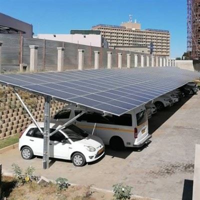 Montažni solarni nadstrešnica